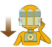 首への負担は多い