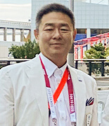 NPO法人日本視覚障害者柔道連盟
パラリンピック柔道コーチ兼トレーナー
藤野好正先生写真